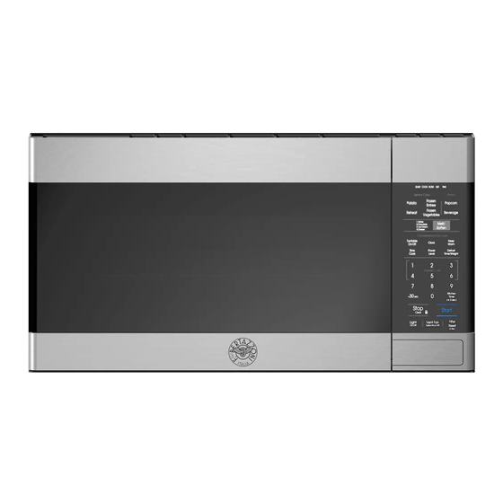 F.Bertazzoni KOTR30MXE Range Microwave Manuals