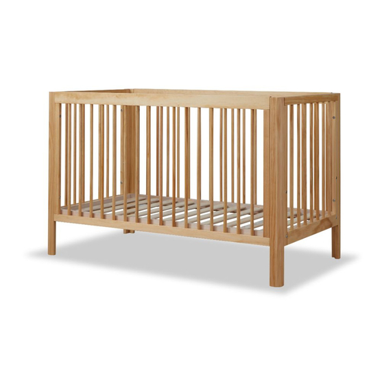 Mocka Octavia Coastal Cot Assembly Instructions