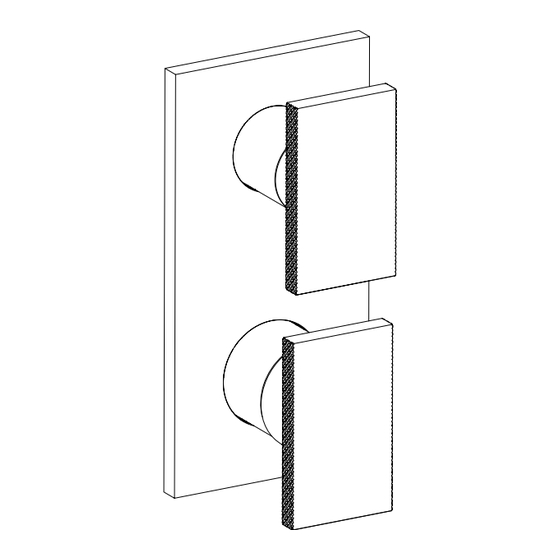 Fantini Rubinetti O-XY P763B Instructions Manual