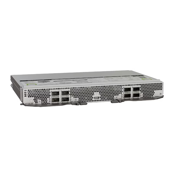 Cisco UCS X-Series Direct Fabric Interconnect 9108 100G Instruction Manual