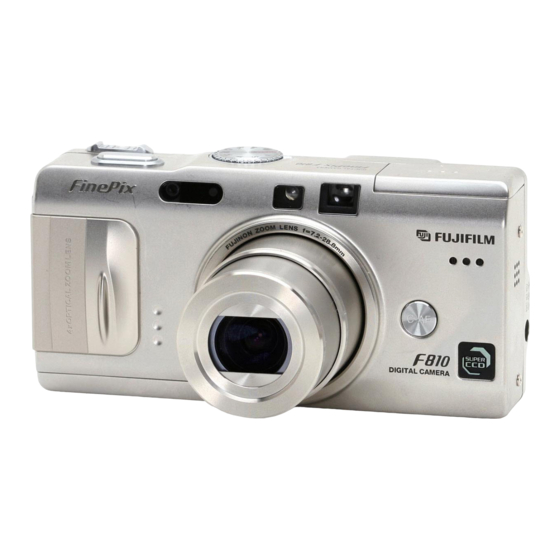 FUJIFILM FINEPIX F810 OWNER'S MANUAL Pdf Download | ManualsLib