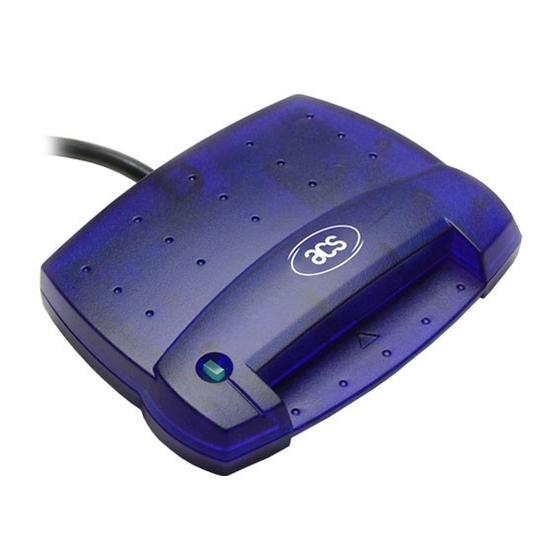 ACS ACR30 User Manual