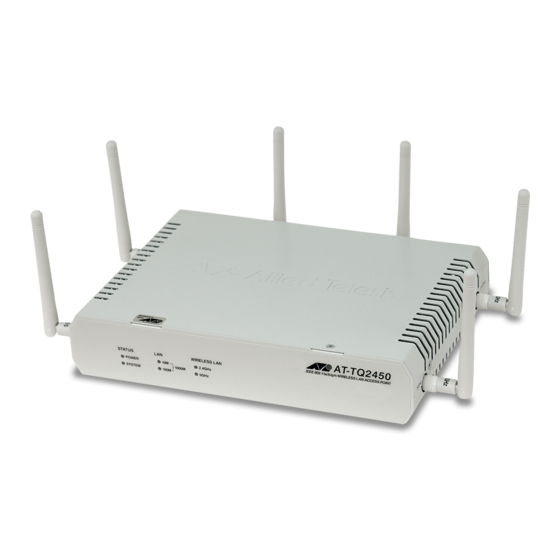 Allied Telesis AT-TQ Series User Manual