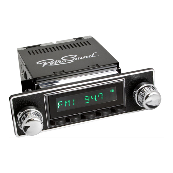 RetroSound hermosa User Manual