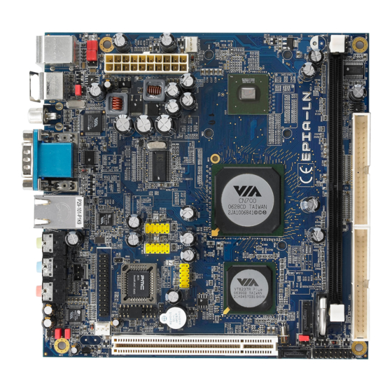 VIA Technologies EPIA LN-Series Operating Manual