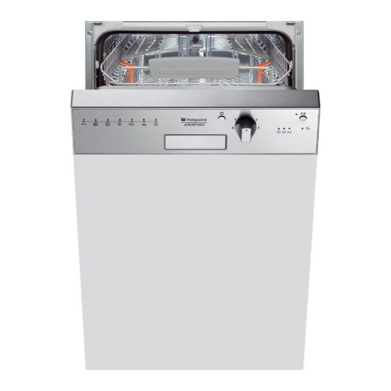 Hotpoint Ariston LSPB 7M116 Operating Instructions Manual