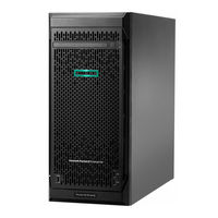 Hewlett Packard Enterprise HPE ProLiant ML110 Gen10 Maintenance And Service Manual