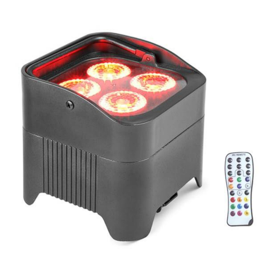 Event Lighting PAR4X12B User Manual