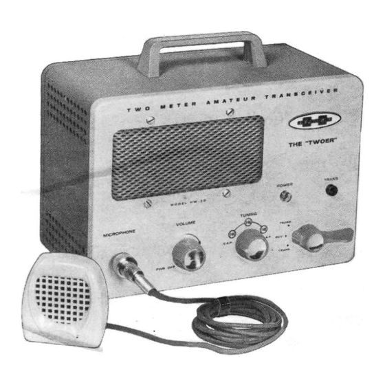 Heathkit THE TWOER Assembly Manual