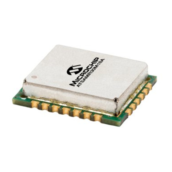 Microchip Technology ATSAMR30M18A Datasheet