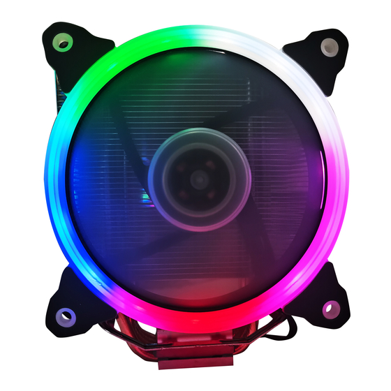 Gembird CPU-HURACAN-ARGB-X130 Quick Start Manual