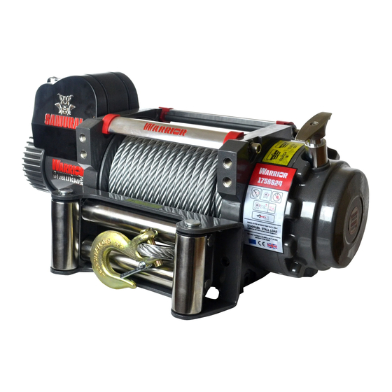 Warrior Winches SAMURAI S17500-CAD Owner's Manual