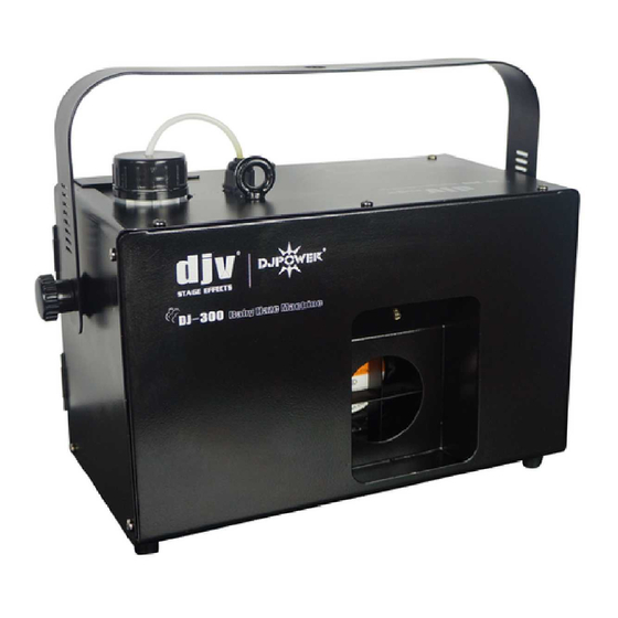 djpower djv DJ-300 User Manual