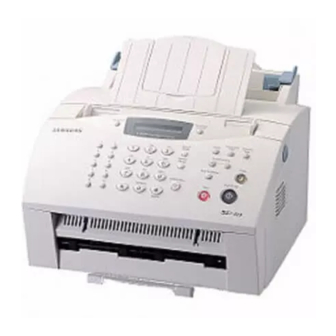 Samsung SF-515 Reference Manual