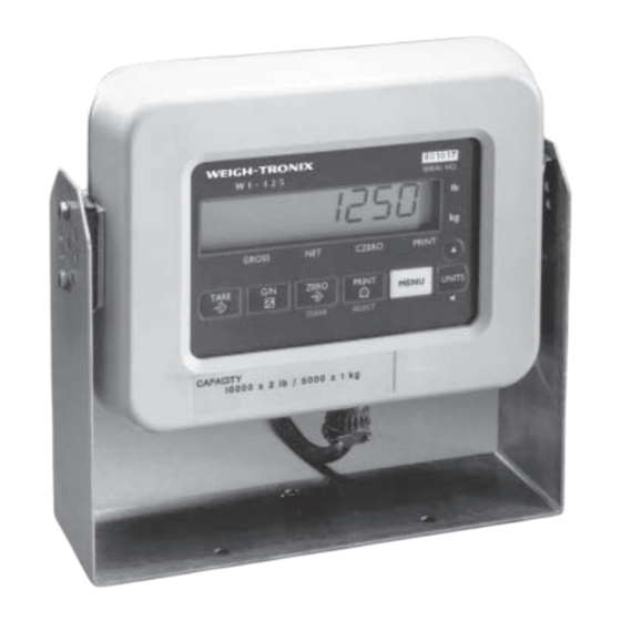 Avery Weigh-Tronix WI-125 User Manual
