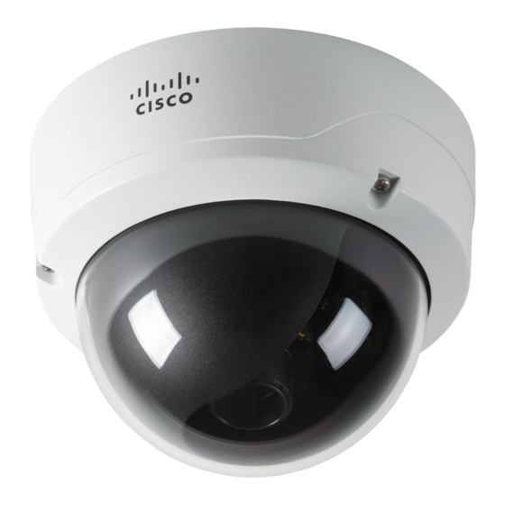 Cisco Video Surveillance 2621 IP Dome Manuals