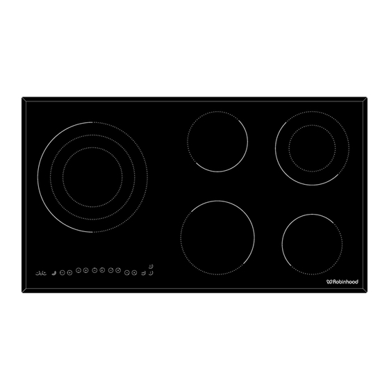 ROBINHOOD HEA905TFG Installation And Operating Instructions Manual