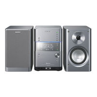 Sony HCD-U1BT - Receiver Component For Micro Hi-fi Systems Operating Instructions Manual