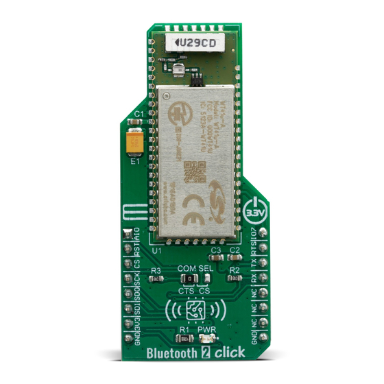 mikroElektronika Bluetooth2 click Quick Start Manual