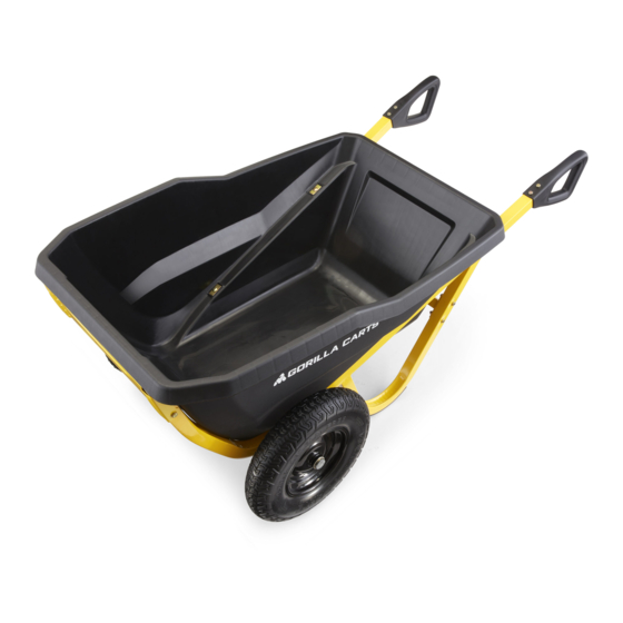 Gorilla Carts GCR-10 Manual