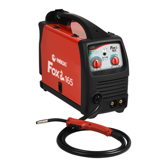 Helvi FOX 165 Manuals