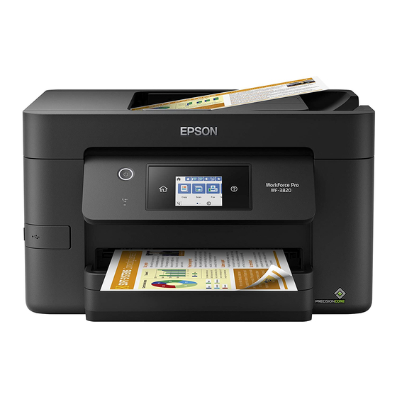 Epson WF-3820 Series User Manual