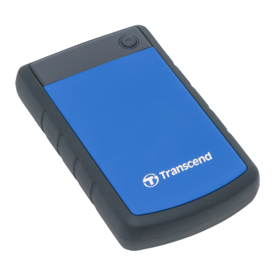 Transcend StoreJet 35 Series User Manual