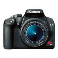 Canon EOS 1000D Instruction Manual