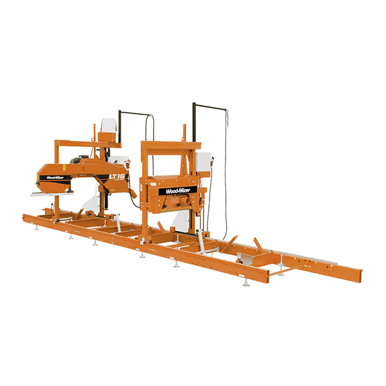 Wood-mizer MP100 E5S Safety, Setup, Operation & Maintenance Manual