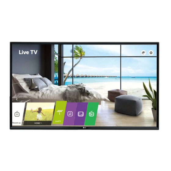 LG 43UU662H-ZE Owner's Manual