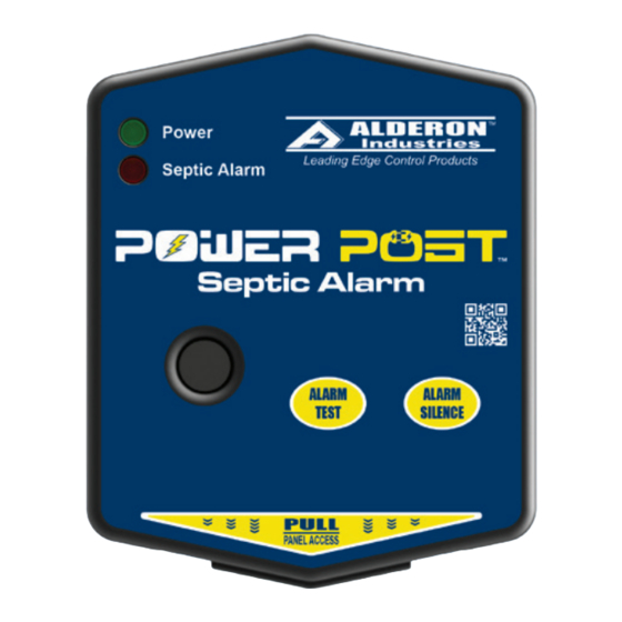 Alderon Industries Power Post VA-02 Operation, Maintenance And Installation Manual