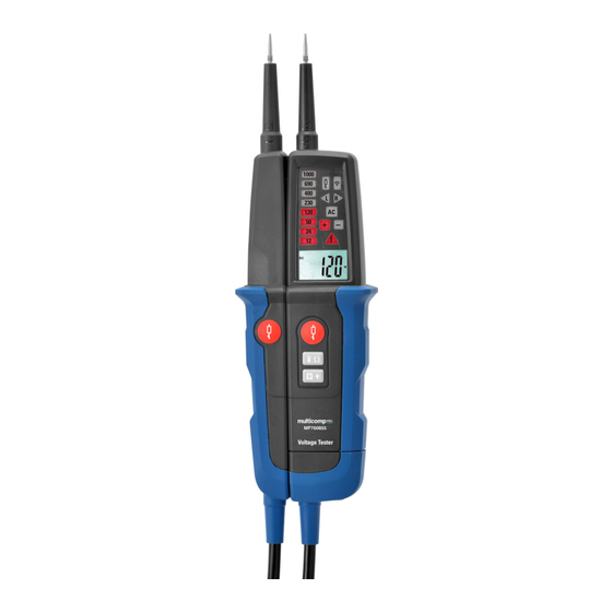 multicomp pro MP760855 Operating Instructions Manual