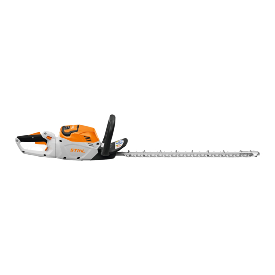 Stihl HSA 60.0 Instruction Manual