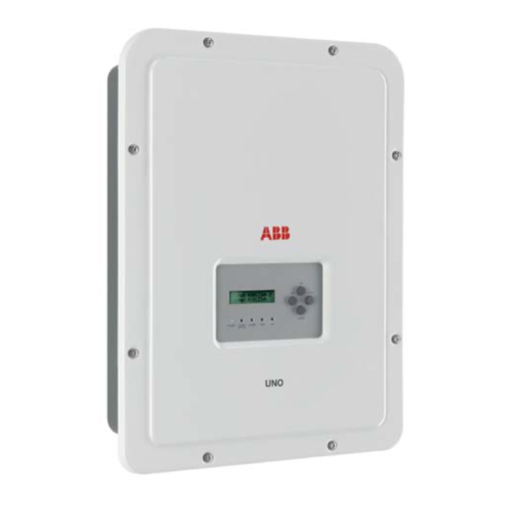 ABB UNO-DM-2.0-TL-PLUS Manual