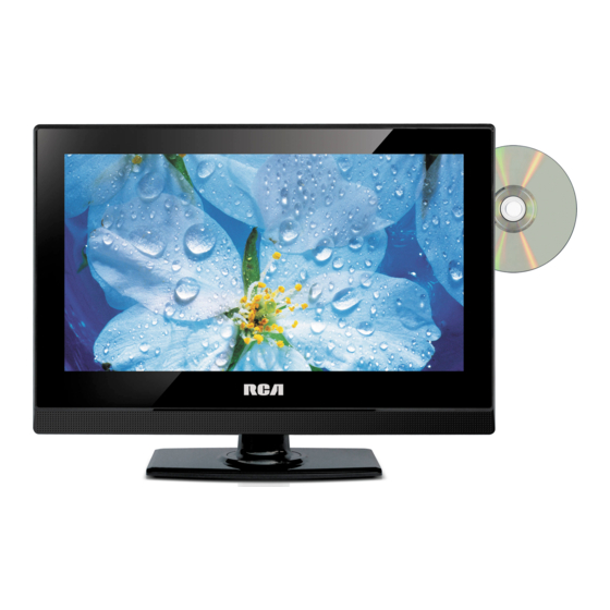 RCA 13.3" LED HDTV DVD Combo Owner's Manual