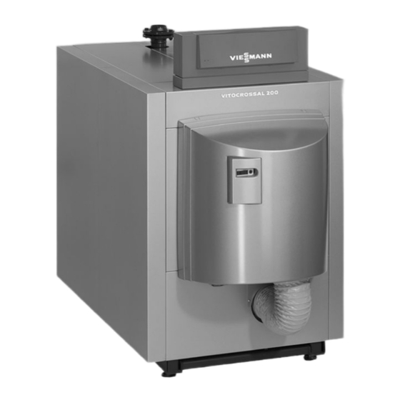 Viessmann Vitocrossal 200 Installation Instructions Manual