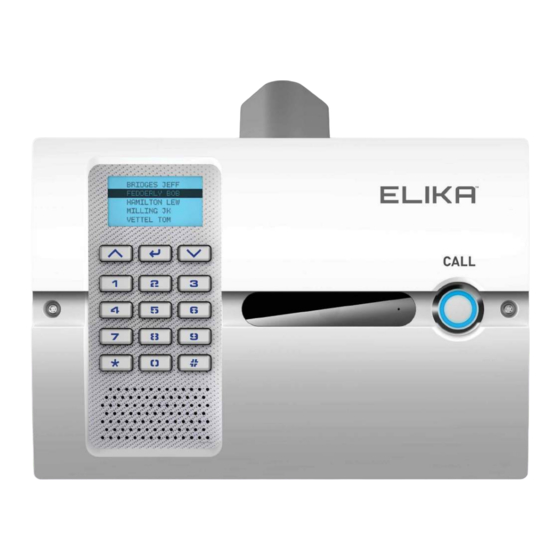ELIKA 460 Installation Manual