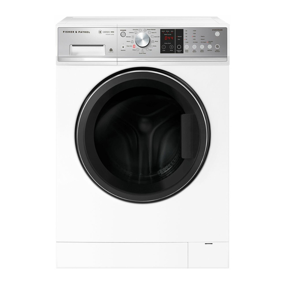 Fisher & Paykel WH1060P Installation Manual And User Manual