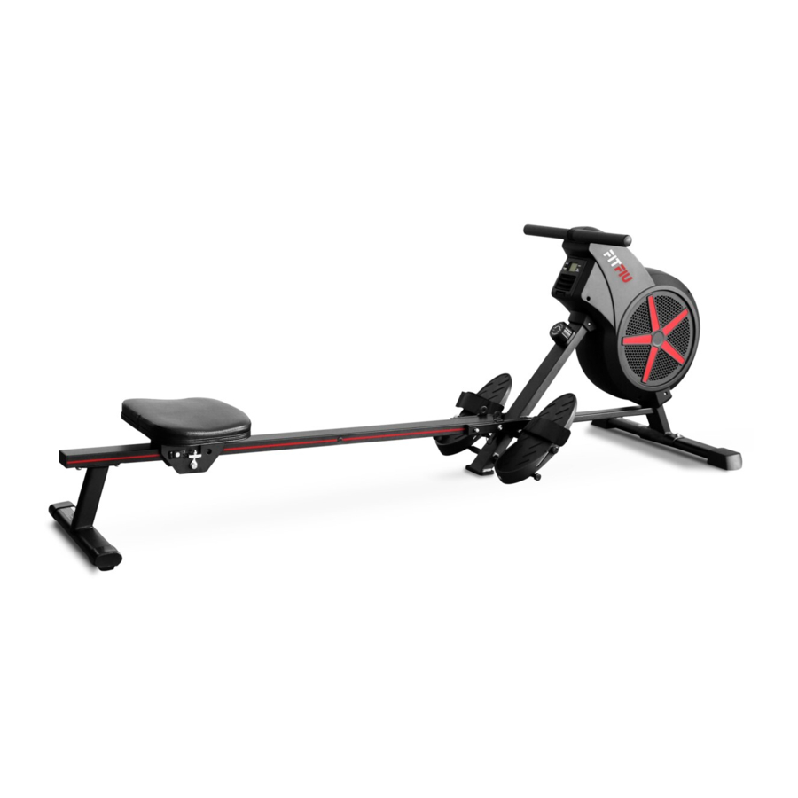 FITFIU FITNESS RA-100 Rowing Machine Manuals