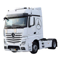 Mercedes-Benz Actros 2017 Operating Instructions Manual