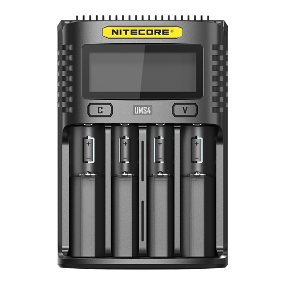 Nitecore UMS4 Manual