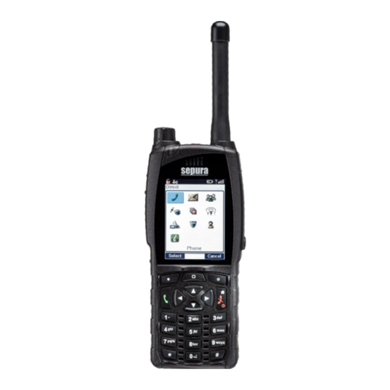 Sepura SC2024W Quick Start Manual