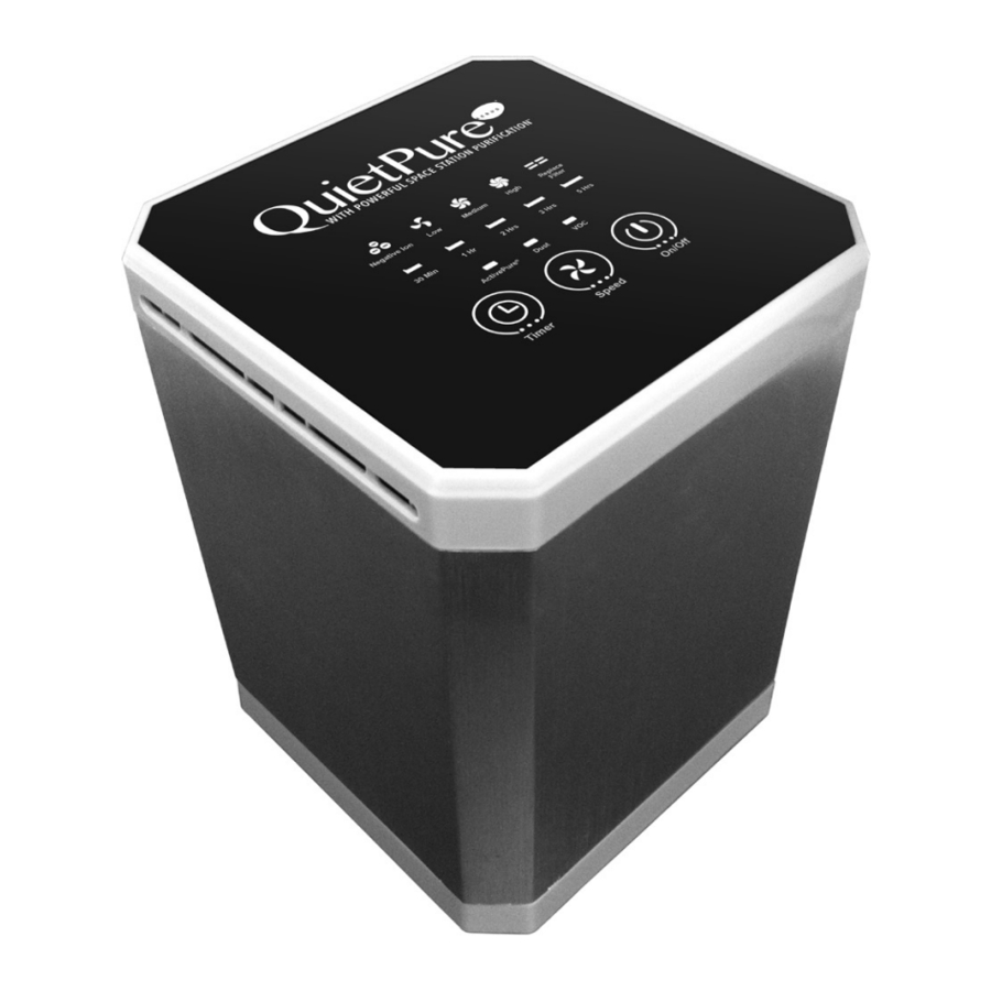 Aerus QuietPure A1027A - Small Space Air Purifier Manual