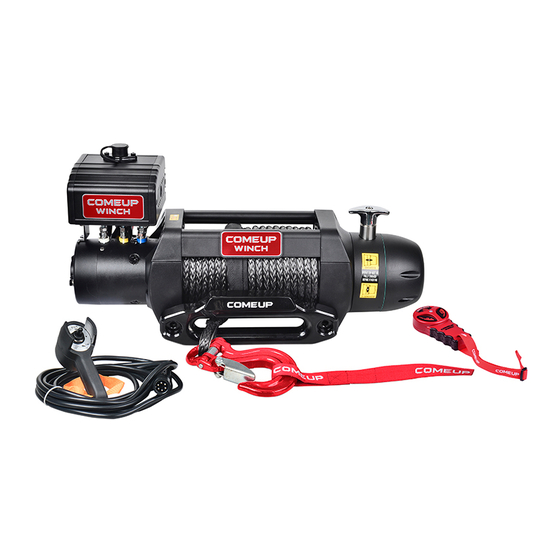 Comeup Winch Seal Gen2 9.5rs Manual