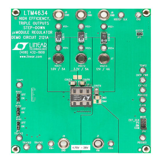 Linear Technology DC2121A Demo Manual