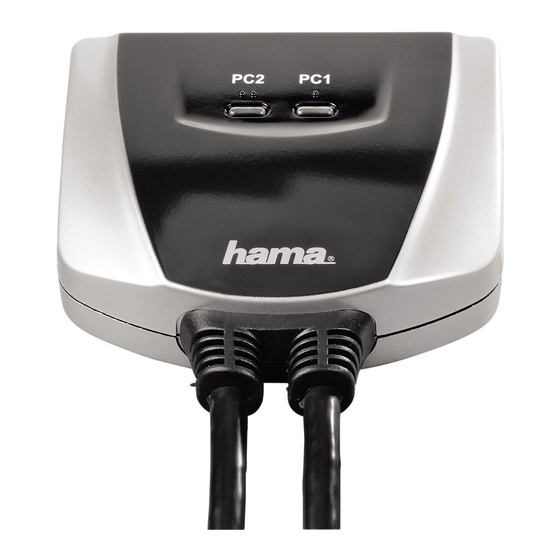 Hama S2100 Operating	 Instruction