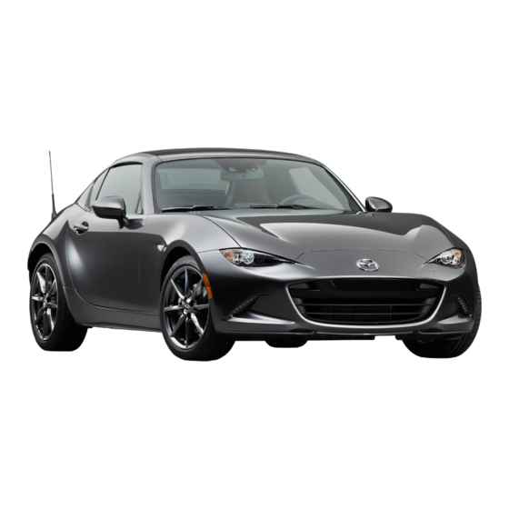 Mazda mx-5 2017 Owner's Manual