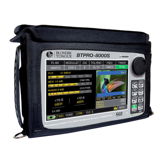 Blonder tongue BTPRO-8000S User Manual