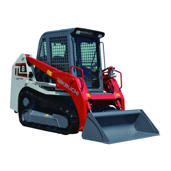 Takeuchi TL8 Operator's Manual