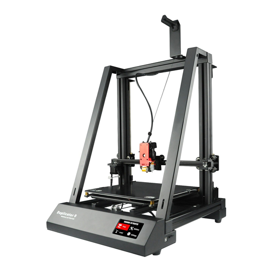 WANHAO D9 Manual